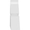 Ekena Millwork Richland Architectural Grade PVC Gable Bracket, 84"W x 14"H x 4"D x 6"F, 4/12 Pitch GBP084X14X0406RIC00 - alternate 3